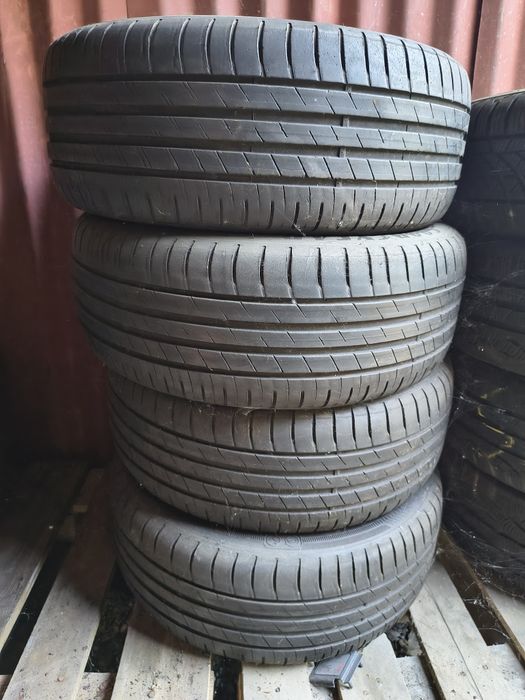 Jante 16 Vw Audi Skoda Seat  cu anvelope de vara 205 55R16 -91V GoodYear