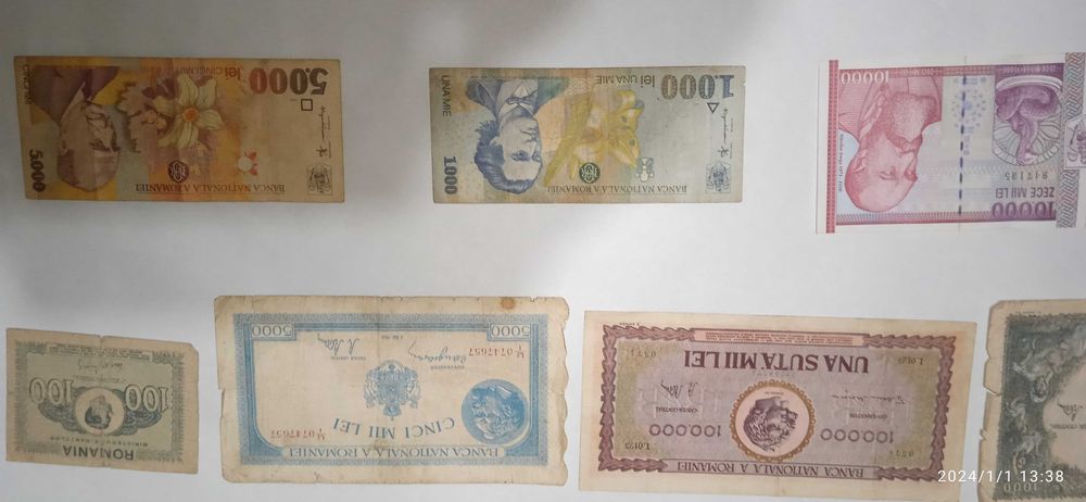 Vand bancnote sí fise vechi folosite