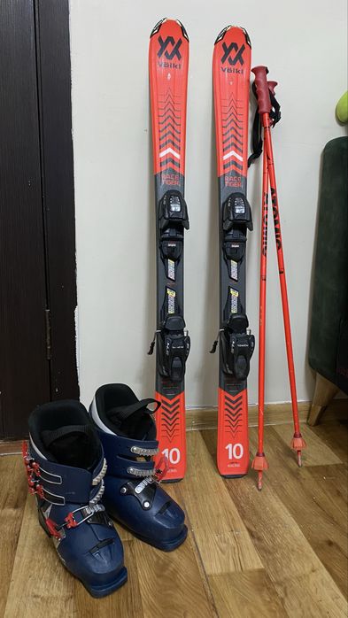 Лыжи детские, 36 размер обувь