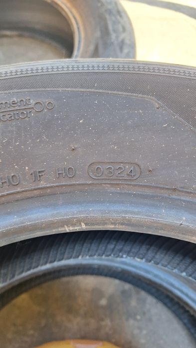 Set 4 anvelope Continental si Hankook 215 65 R17 vara dot 2024 si 2021