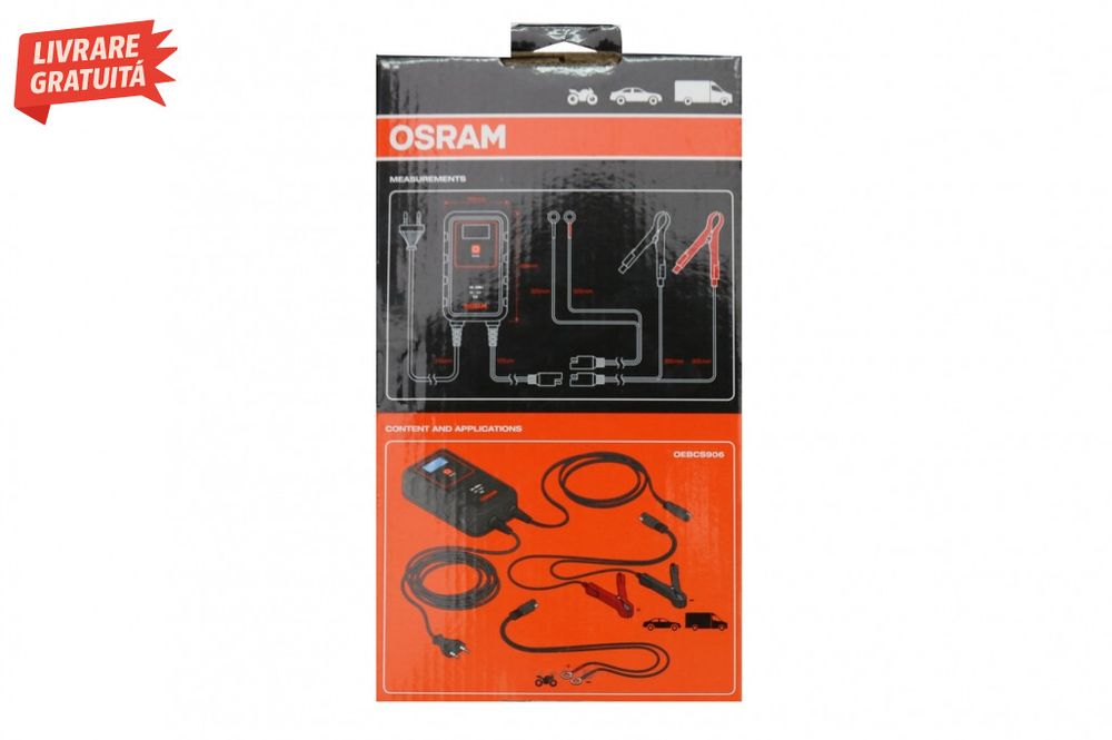 Redresor auto Osram BATTERYcharge 906 OEBCS906