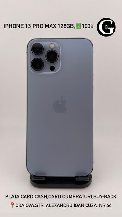 G Store Mobile! OFERTA: iPhone 13 PRO MAX 128GB,100%!