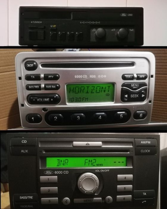 Радио - Фолксваген, Сеат, Форд