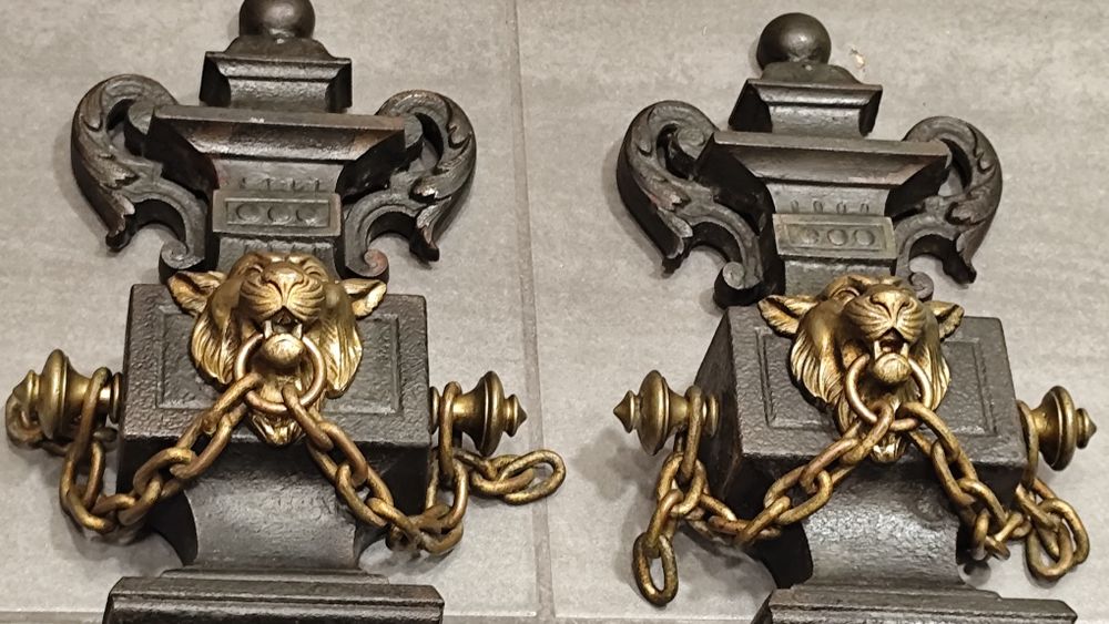 Антикварни Орнаменти за Камина / Андрони / 19ти Век