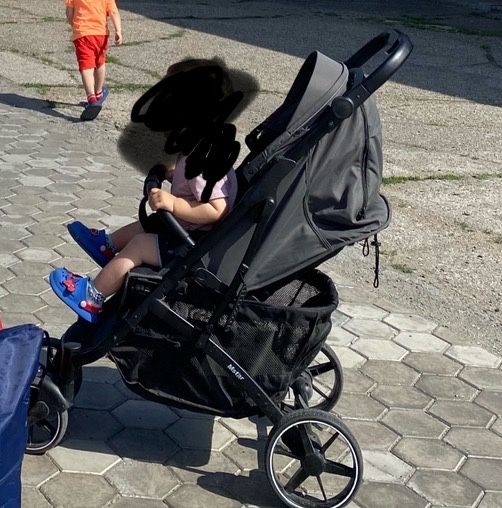 Коляска Mstar, графитный серый