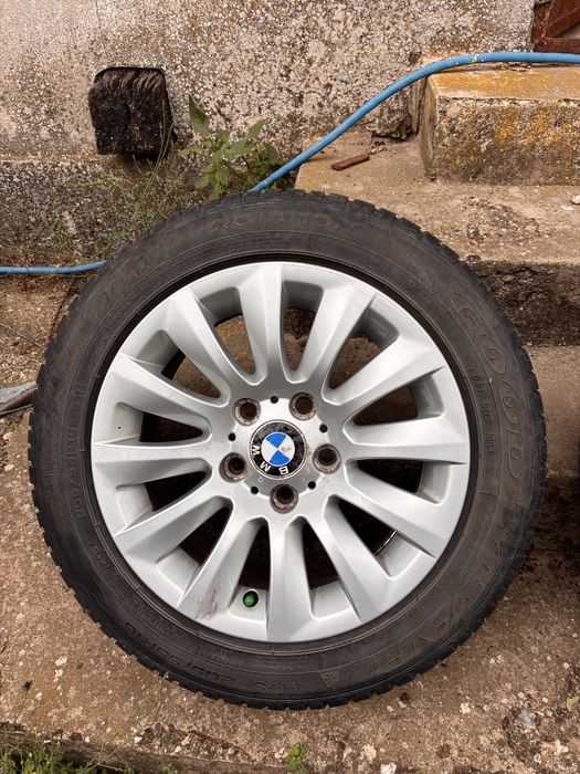 Jante BMW originale, R16, style 282 cu anvelope de iarnă