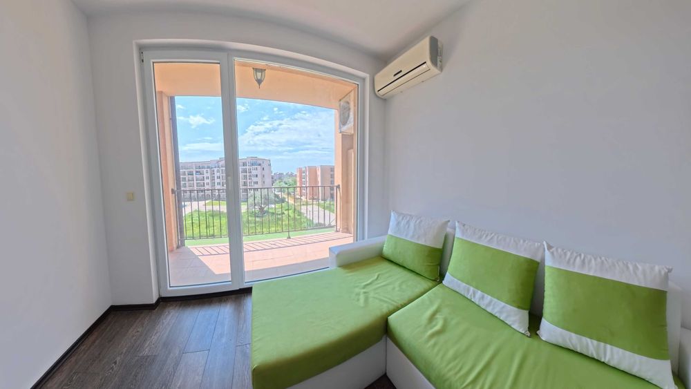 Обзаведен двустаен апартамент с басейн в Sunny View Central – 800 м до плажа – Слънчев бряг