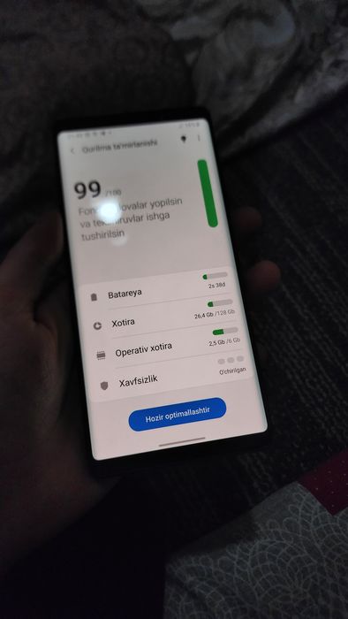 Galaxy note 9  ideal