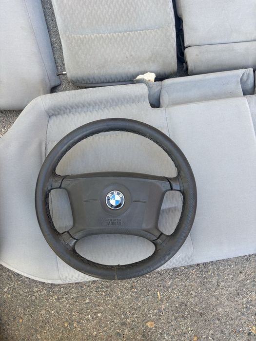 BMW 3 e46 салон серый