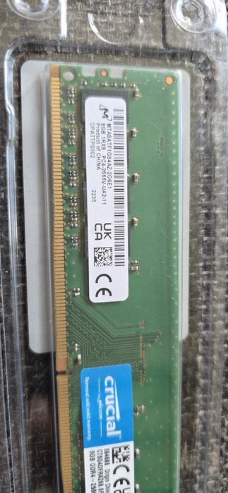 Memorie Ram Crucial Kit 16Gb ddr4 2666 Nou