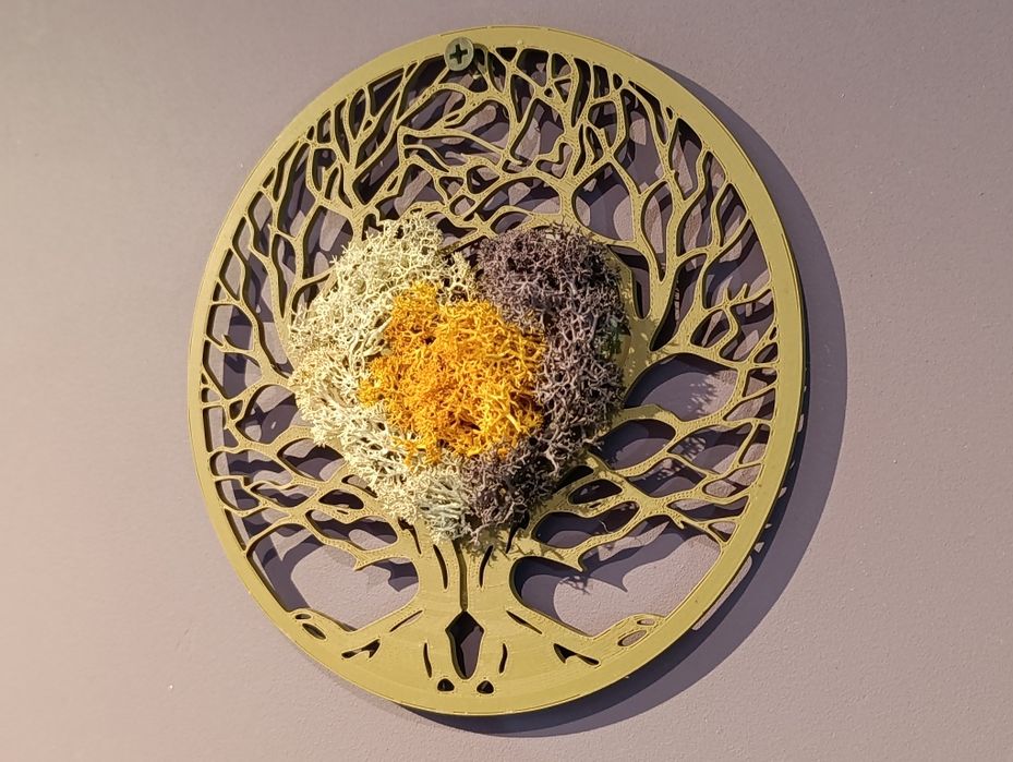 3D принтирана декорация със скандинавски мъх!