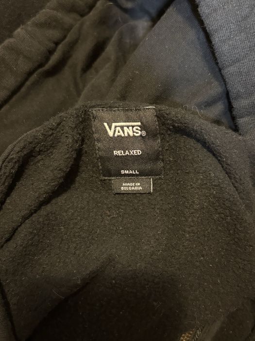 Оригинален суитшърт Vans с цип (размер S, Relaxed fit)