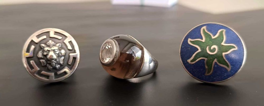 Сребърна бижутерия, пръстени, авторски, уникати