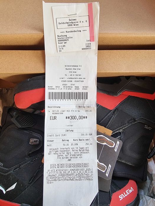 Bocanci Salewa dama Ortles Light Mid PTX W  UK 5(1/2),EU38(1/2)