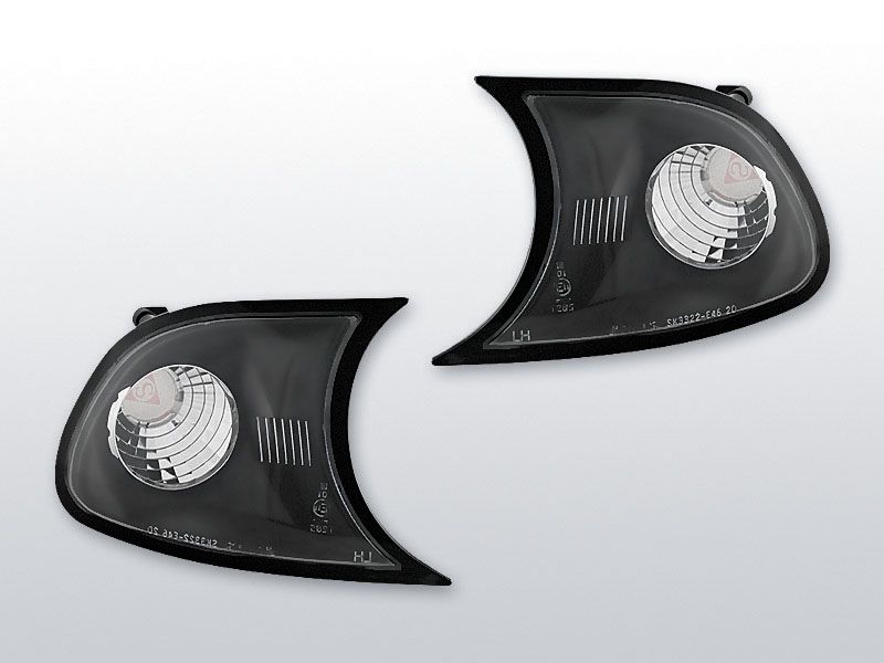 Semnalizari BMW E46 09.01-03.03 COUPE negre clare