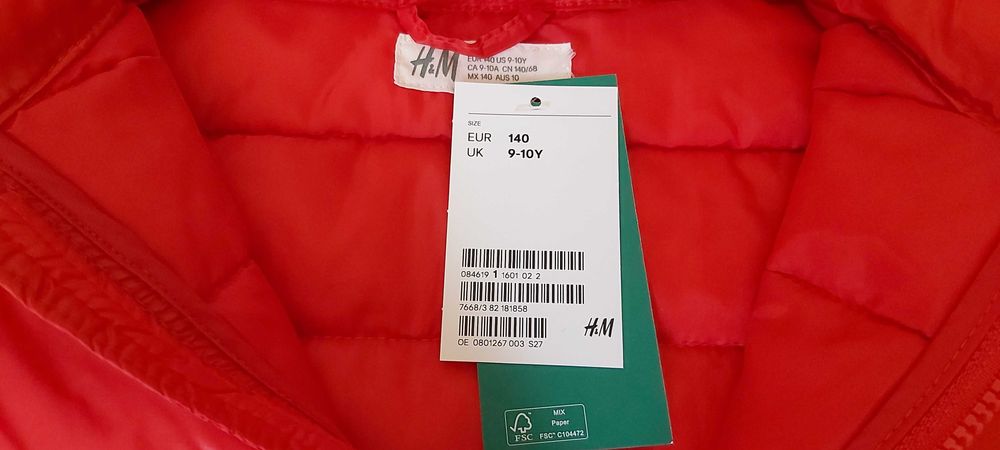 НОВИ ADIDAS,H&M,PEPPERTS,CRIVIT,KILLTEC Детска грейка и якета 8-10 г,1