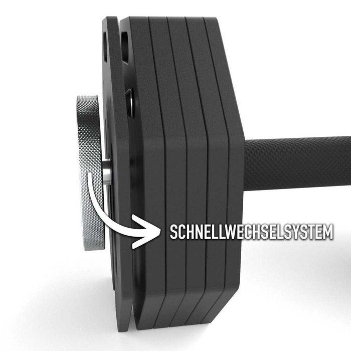 Регулируеми Дъмбели ATX® Octa Dumbbells – 2 х 24 кг, Чифт Гири