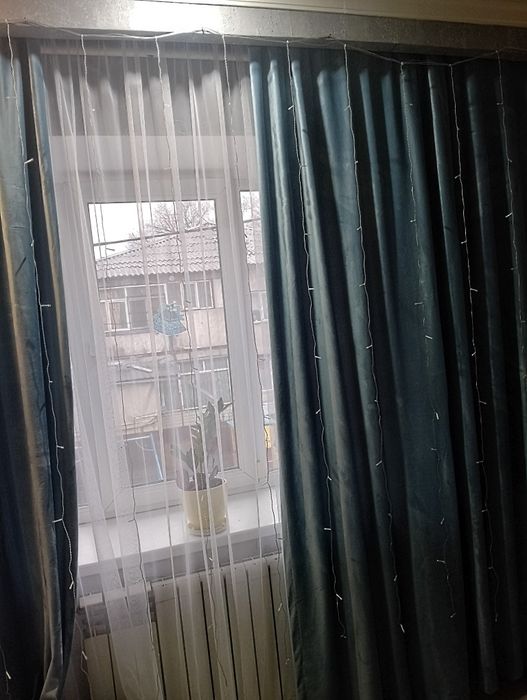 Продам портьеры  с тюлью