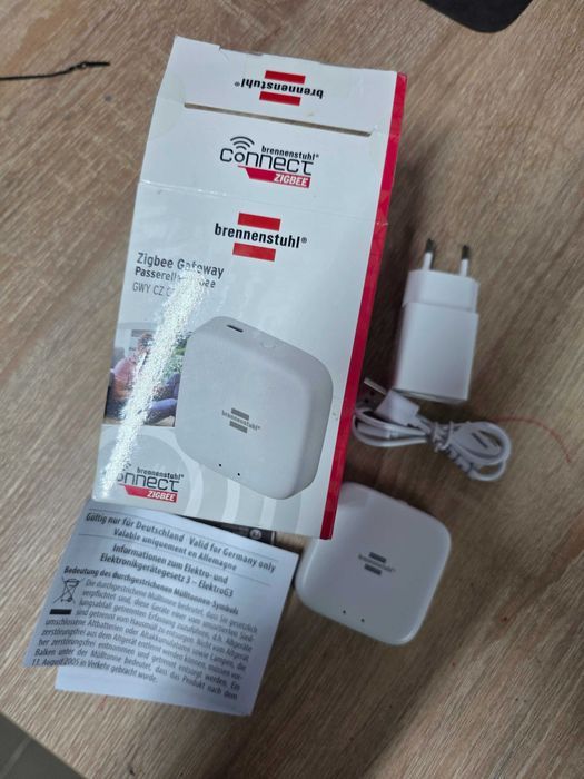 Brennenstuhl Connect Zigbee Gateway, base station (white, Zigbee, brennenstuhl Connect)