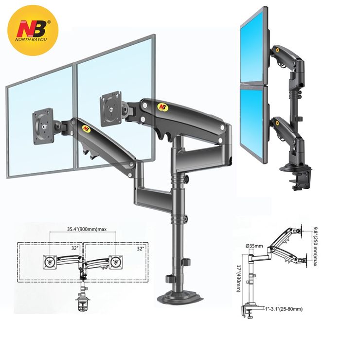 Nb h180  От17-до32 Настольная  для монитора/ nb / north bayou / mani