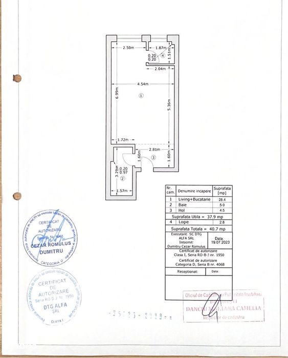 Garsonieră Progresul, 40,7 mp, bloc 2023, Cavar Residence