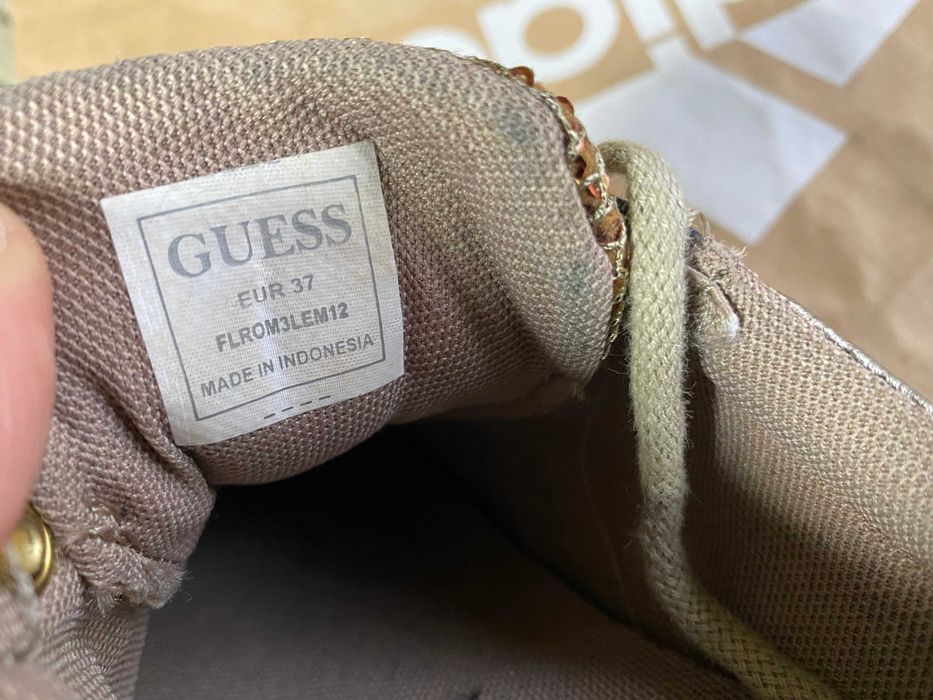 ''Guess Roman Bronze Brillant''оригинални сникърси 37 номер