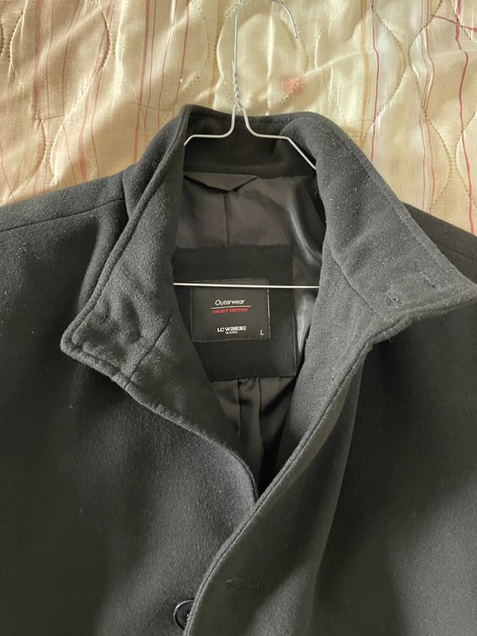 Черно елегантно палто