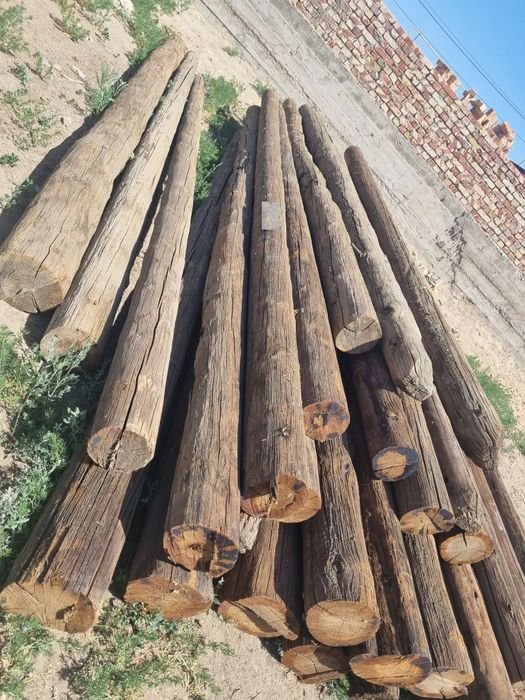 Столбы брус бу 5.20 длина