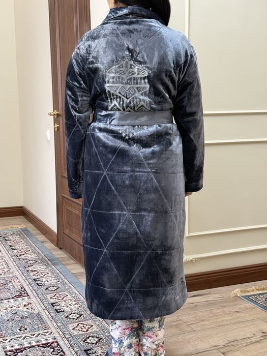 Шапан из бархата