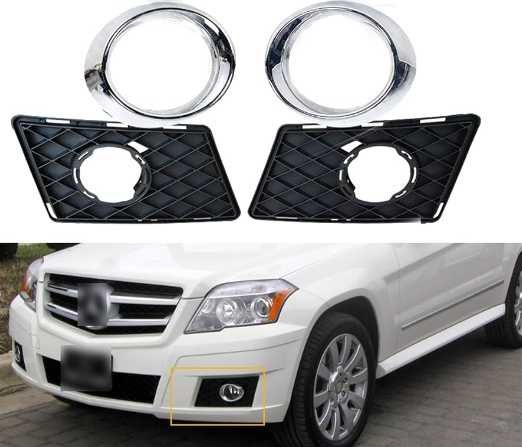 Решетка ляв дясна халоген Mercedes X204 GLK 320CDI w204 GLK220 GLK300