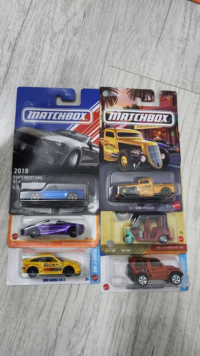 HotWheels, Temir moshinchalar.