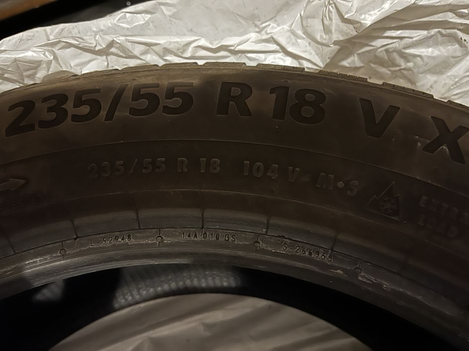 Continental wintercontact ts 870 p 235/55/18