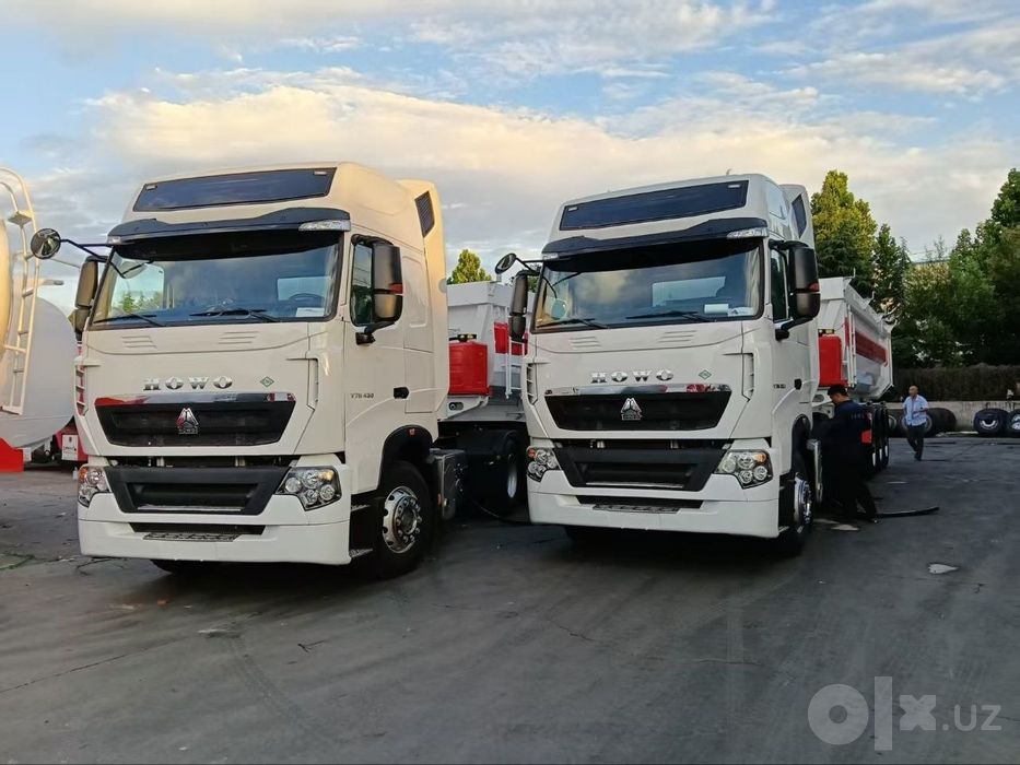 Акция Ассалому алайкум хурматли мижозлар Бизда HOWO T7 6×4 тайёр сотув