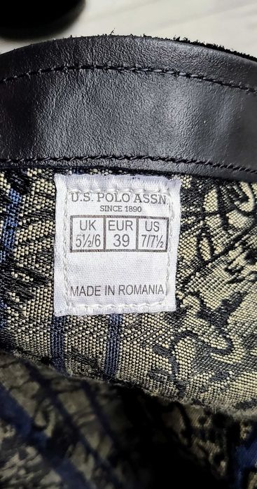 Cizme US Polo din piele