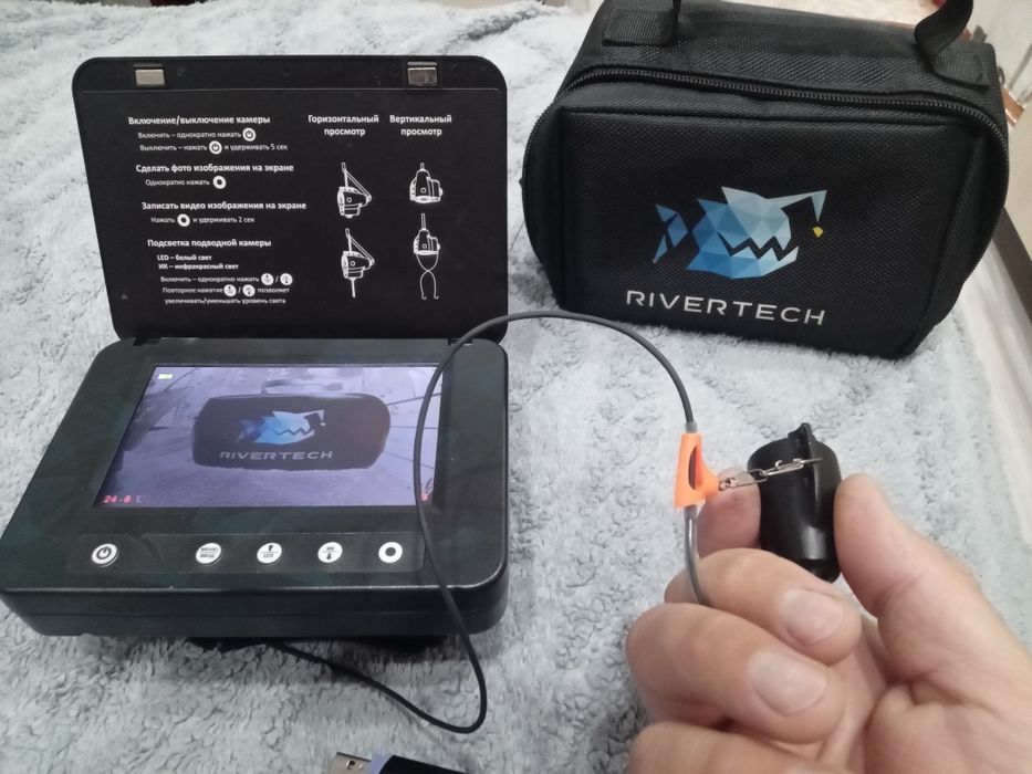 Камера подводная rivertech c5