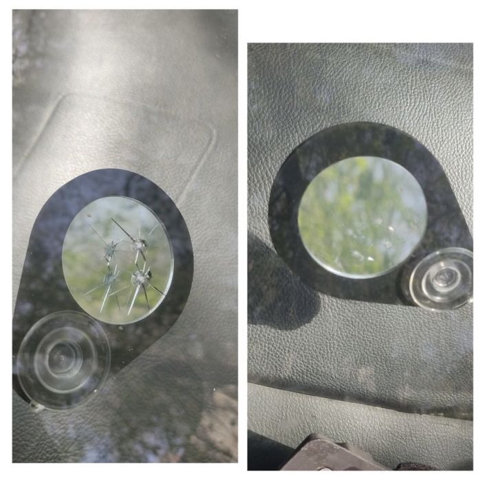 Ремонт трещина и скол