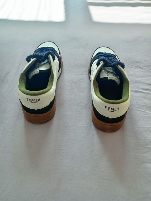 Кроссовки Fendi Match White
