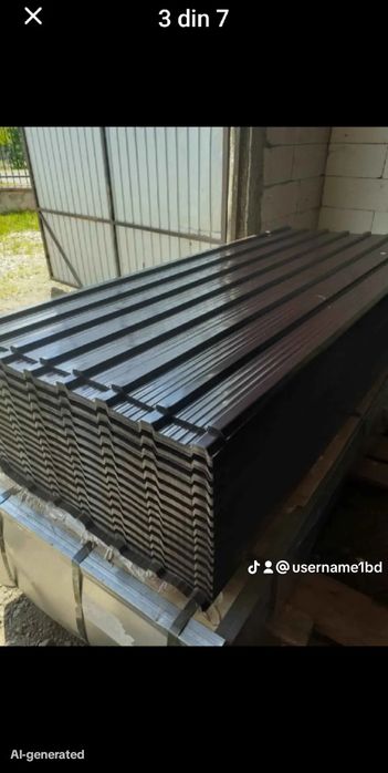 Tabla acopris maro și gri