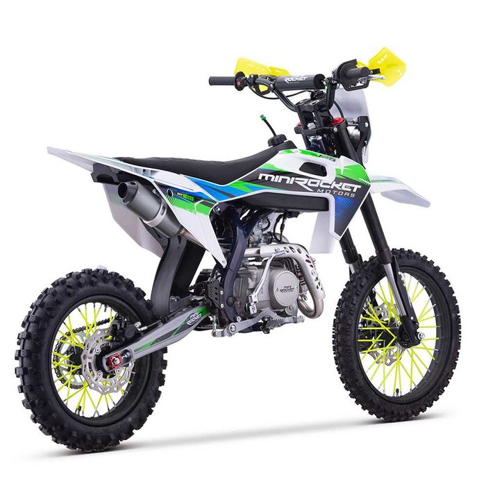 Motocicleta cross 125cc Mini Rocket DT 17/14" 4T benzina albastru