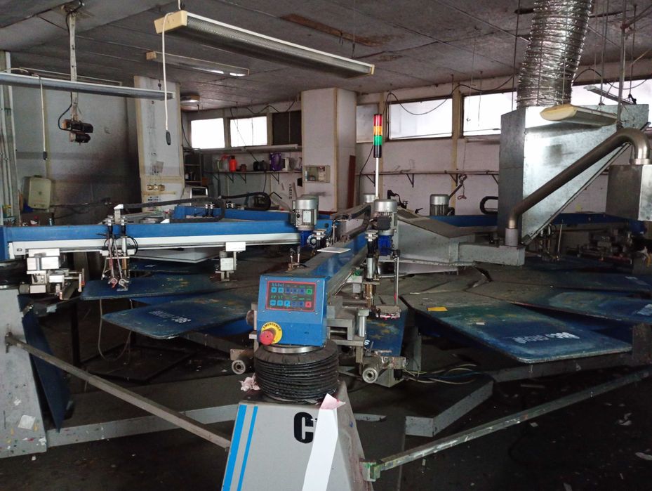 Пълно ситопечатно оборудване