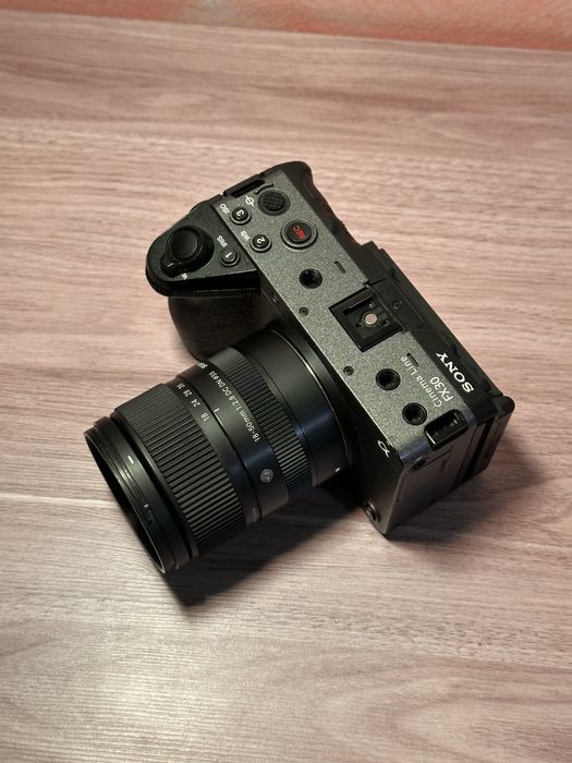 Sony fx 30 с sigma 18-50