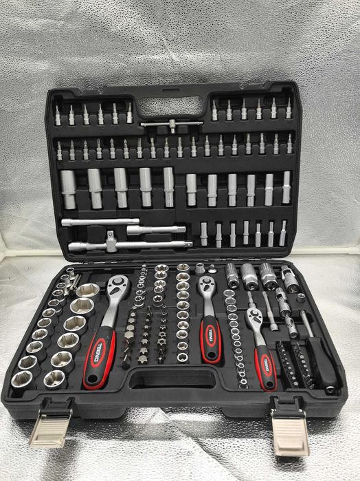 Trusa chei tubulare profesionala, 172 piese – completa