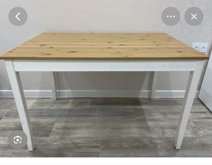 Продам 2 стула и стол икея