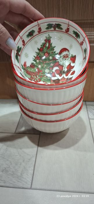 Продам пиалы новогодние