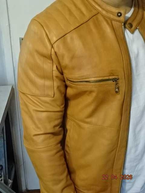 мъжко яке от естествена кожа