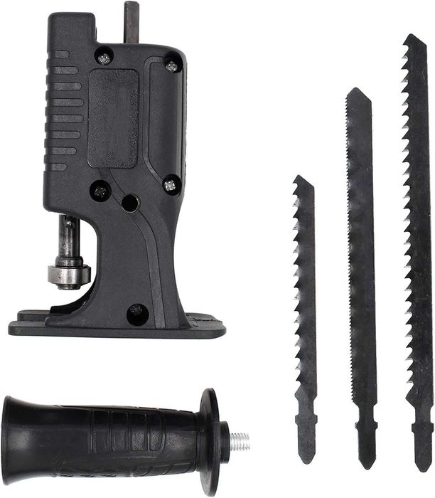 Adaptor Tip Fierastrau Sabie cu 3 Lame,Pentru Bormasina