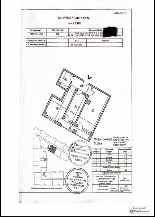 Apartament 2 camere de vanzare Bragadiru, ADM, Nazuintei, Leroy Merlin