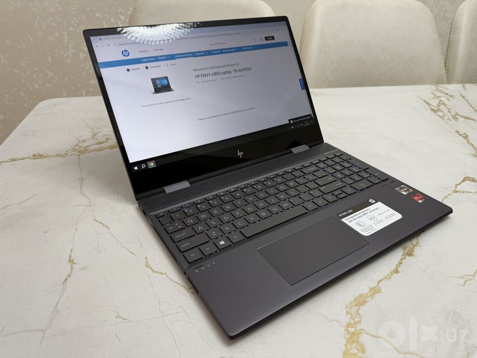 HP ENVY X360. Ryzen 7
