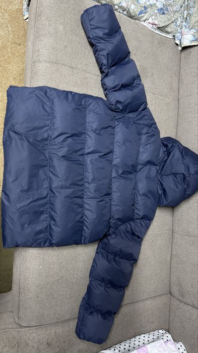 Синяя куртка Moncler