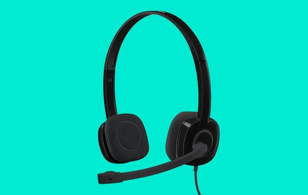 Logitech H151 Headsets Black , Наушники Логитеч Н151
